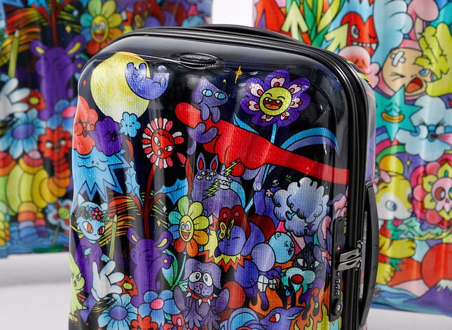 Vibrantes obras de arte