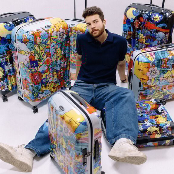 A UNIQUE DOODLE DESIGN - Samsonite Vexx