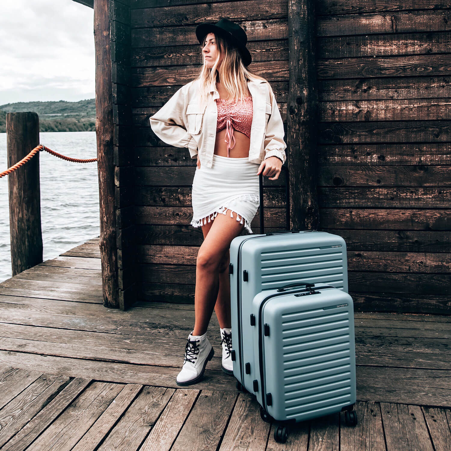 Maleta cabina con 4 ruedas | Samsonite B-Lite - MaletasOK