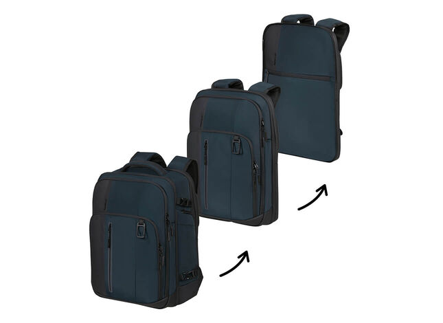 Tres mochilas en una