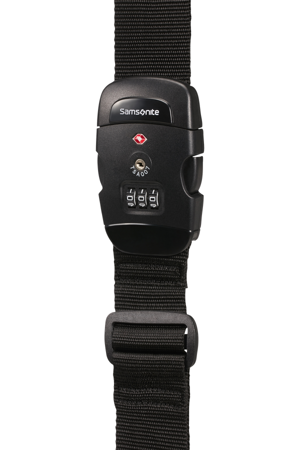 Samsonite Global Ta Luggage Strap/TSA Lock Negro