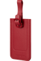 Samsonite Ta Revolution Rectangle Luggage Tag x2  Rojo