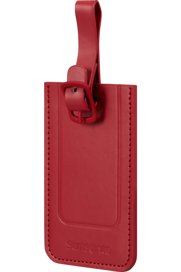 Samsonite Ta Revolution Rectangle Luggage Tag x2  Rojo