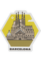 Samsonite Travel Accessories Sticker  Barcelona Samsonite Travel Accessories Sticker  Barcelona
