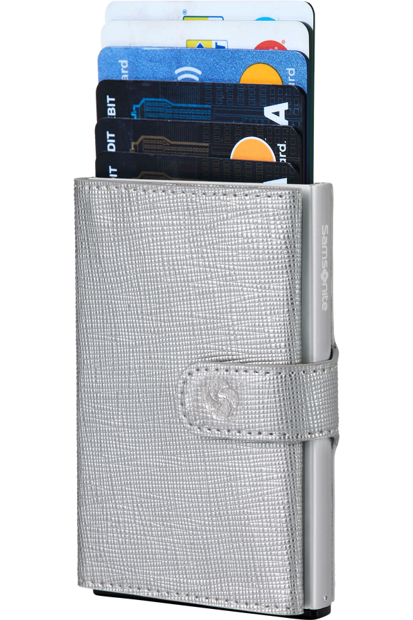 Samsonite Alu Fit 202 - Slide-up Wallet  Plata Samsonite Alu Fit 202 - Slide-up Wallet  Plata