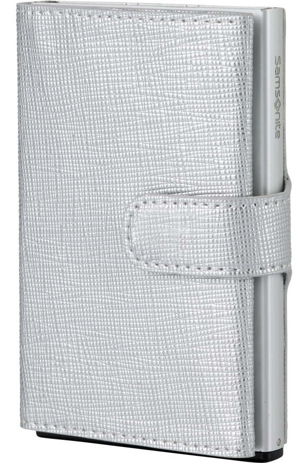 Samsonite Alu Fit 202 - Slide-up Wallet  Plata
