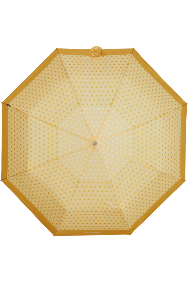 Samsonite Alu Drop S Safe 3 Sect. Auto O/C  Yellow Dots