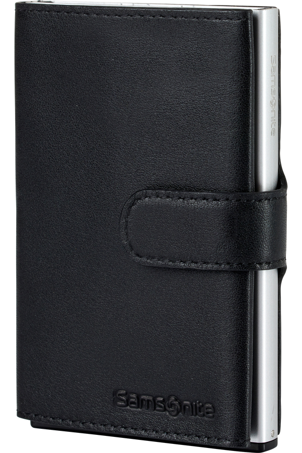Samsonite Alu Fit 202 - Slide-up Wallet  Negro