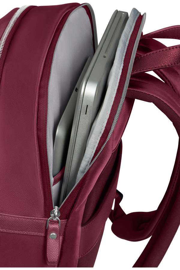 Samsonite Karissa Evo Slim Backpack 14.1'  Garnet Red