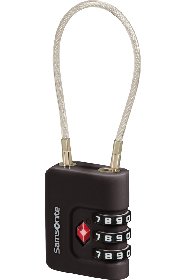 Samsonite Ta Revolution Cablelock 3 dial TSA  Negro