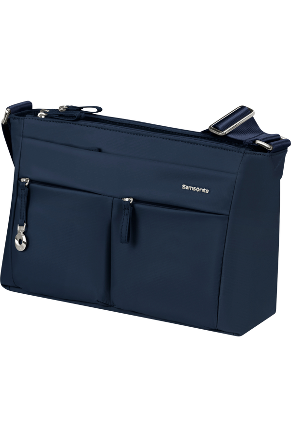 Samsonite Move 5.0 Horiz. Shoulder Bag + Flap  Dark Blue Samsonite Move 5.0 Horiz. Shoulder Bag + Flap  Dark Blue