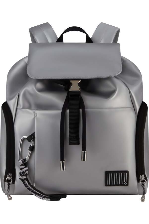 Samsonite Wander Last Backpack 3PKT 1 Buckle  Plata Metalizado