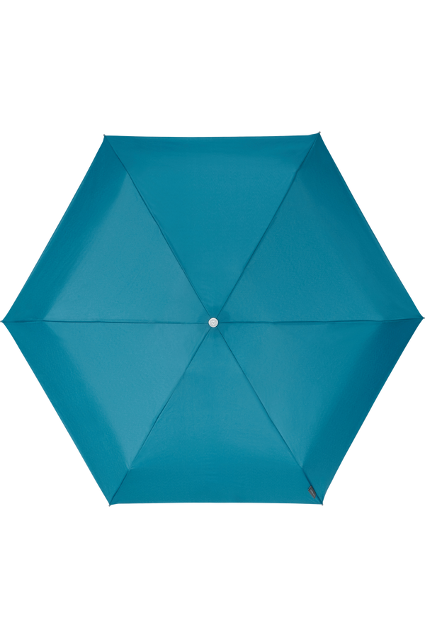 Samsonite Alu Drop S 4 Sect. Auto O/C  Coral Blue