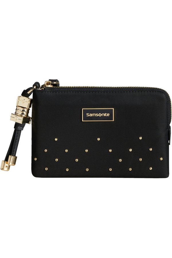 Samsonite Karissa Slg Flat Pouch 3CC Studs  Negro