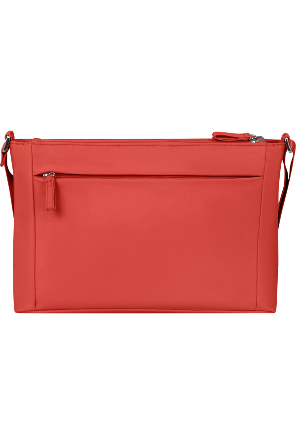 Samsonite Move 5.0 Horiz. Shoulder Bag + Flap  Coral Red