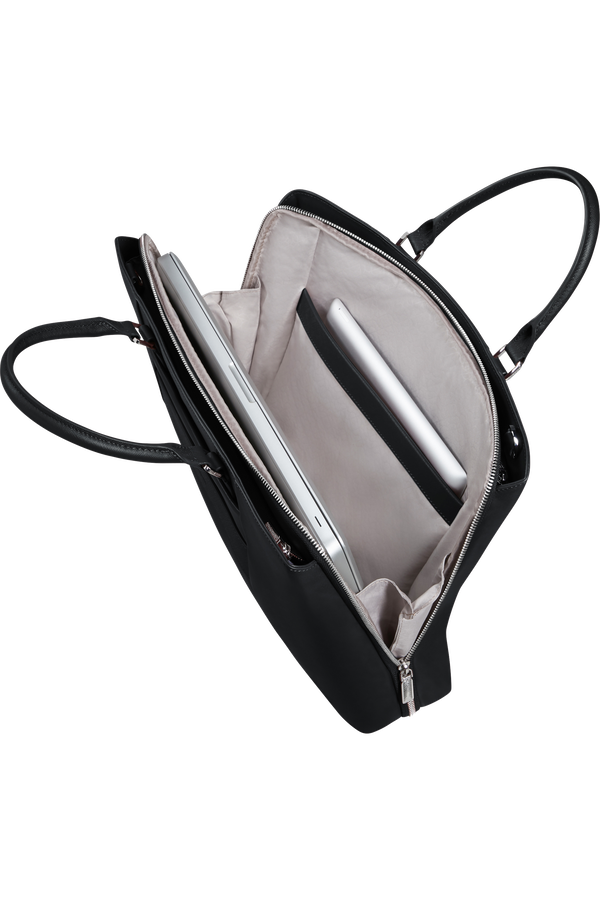 Image Biz Leather Malet&iacute;n 15.6" | Samsonite Image Biz Leather Briefcase 15.6'  Negro