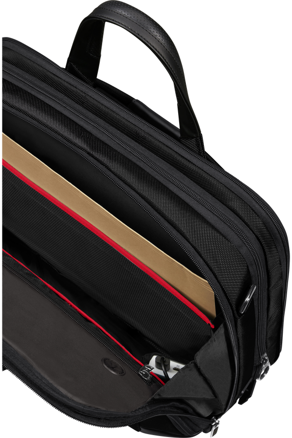 Samsonite Pro-Dlx 6 Bailhandle Expandable 15.6'  Negro