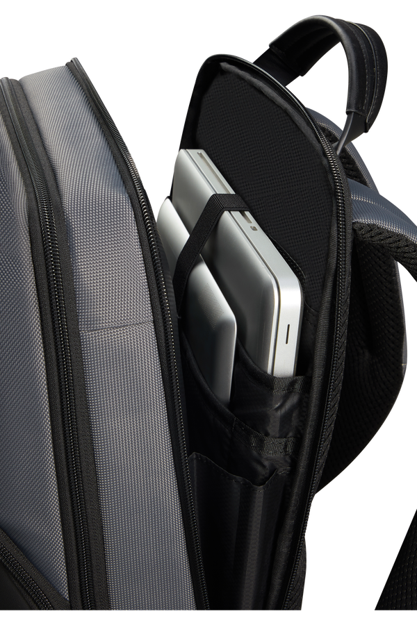 Samsonite Urban-Eye Laptop Backpack 14.1'  Grey/Cognac Samsonite Urban-Eye Laptop Backpack 14.1'  Grey/Cognac