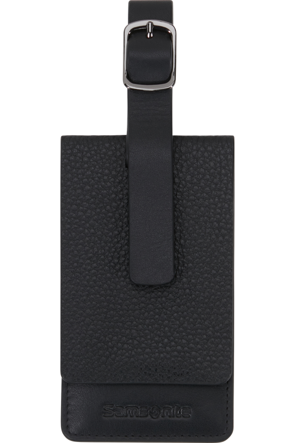 Samsonite Ta Revolution Leather Luggage Tag  Negro