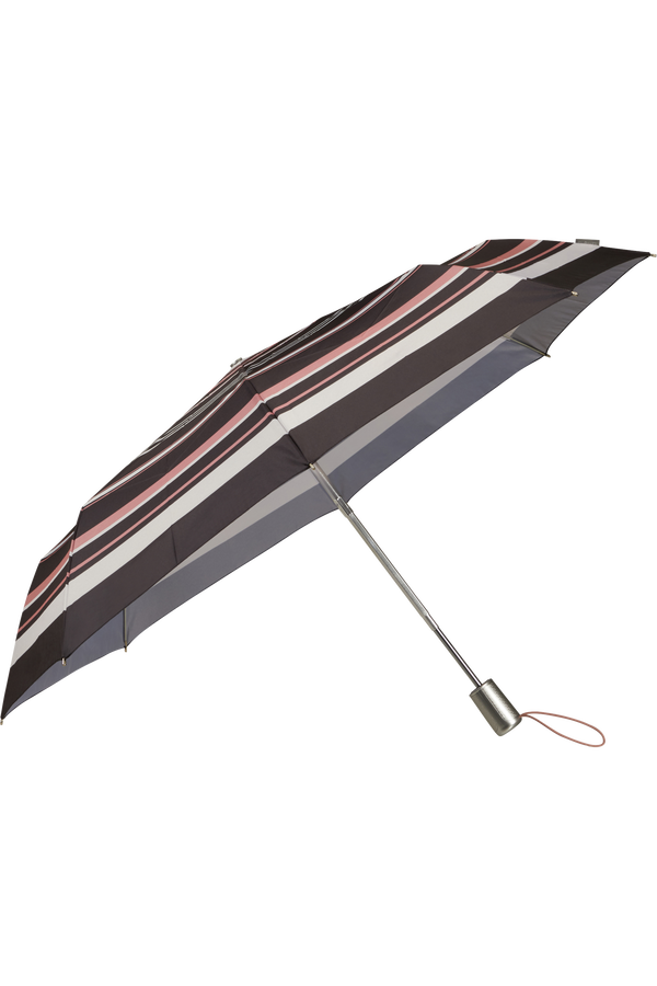 Samsonite Alu Drop S Safe 3 Sect. Auto O/C  Coral Stripes