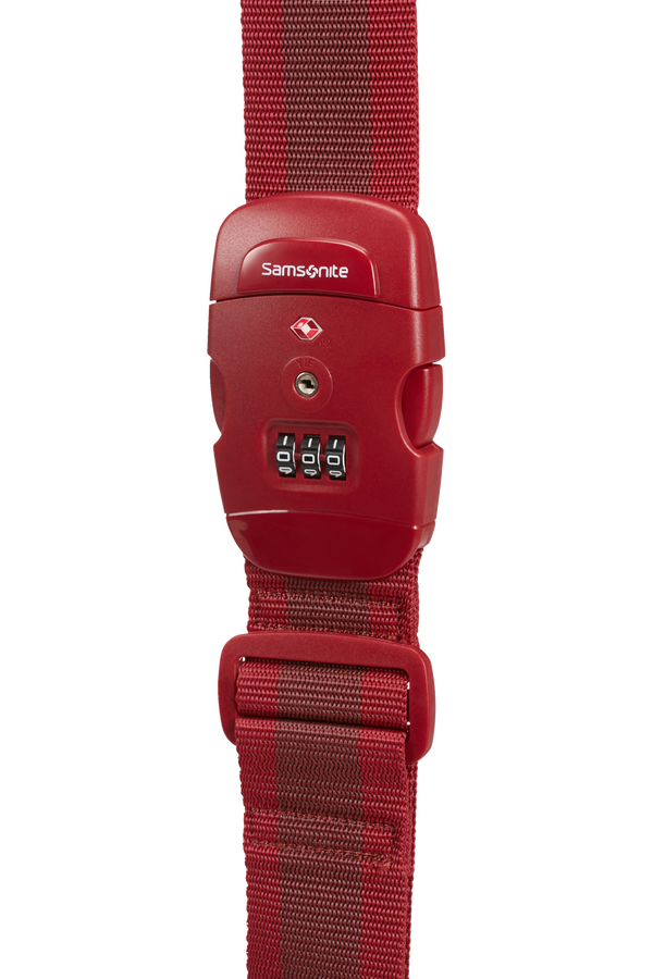Samsonite Global Ta Luggage Strap/TSA Lock Rojo Samsonite Global Ta Luggage Strap/TSA Lock Rojo