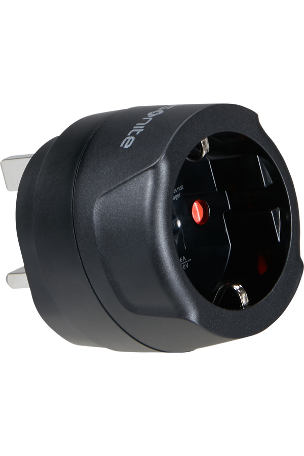 Samsonite Travel Accessories Europe to uk Adaptor Negro Samsonite Travel Accessories Europe to uk Adaptor Negro