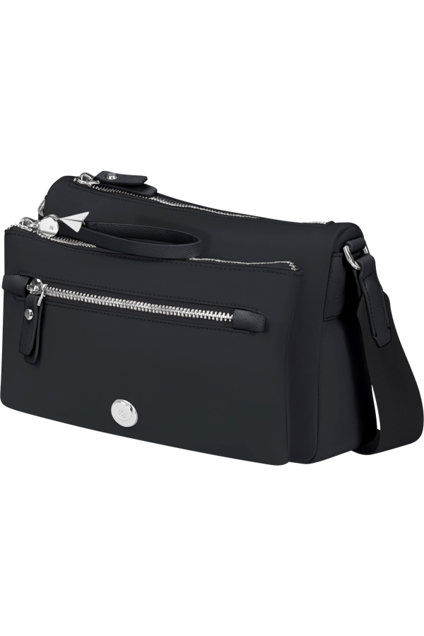 Samsonite Karissa Evo Shoulder Bag + Pouch  Negro