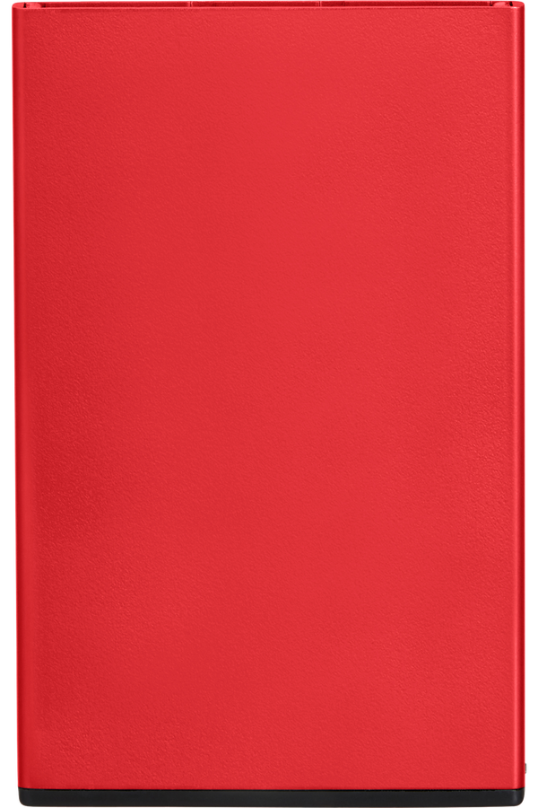 Samsonite Alu Fit 201 - Slide-up Case  Rojo