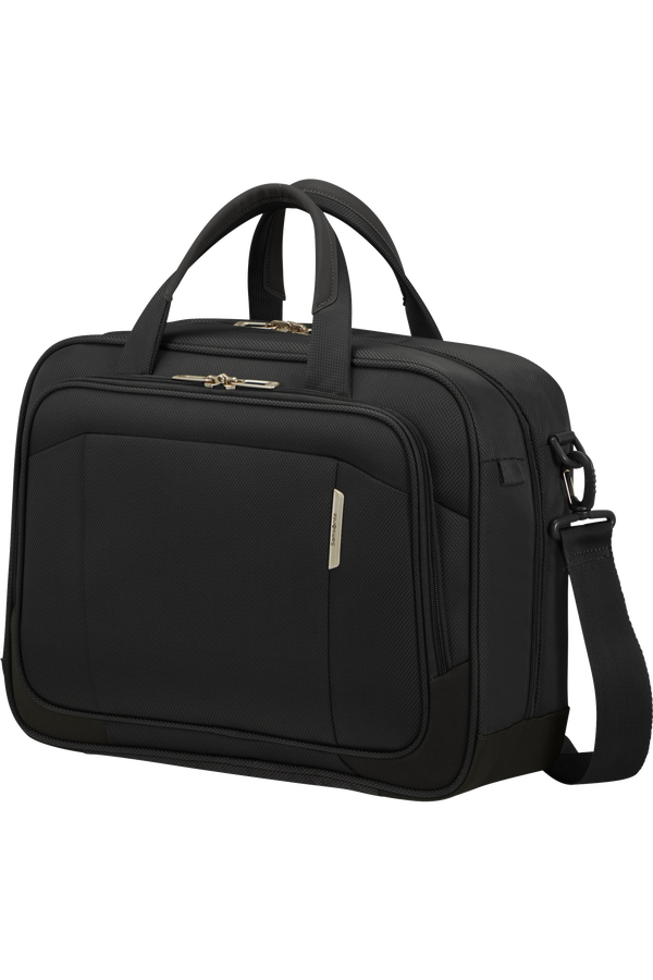 Samsonite Respark LAPTOP SHOULDER BAG  Ozone Black Samsonite Respark LAPTOP SHOULDER BAG  Ozone Black