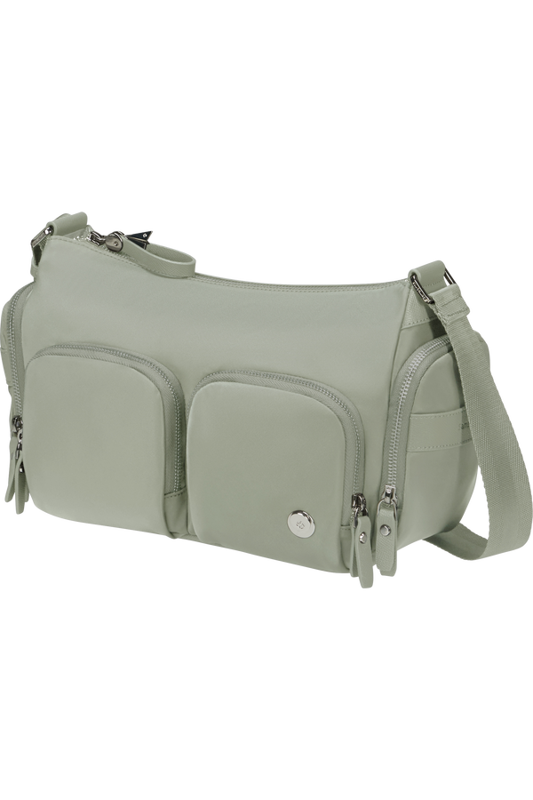 Samsonite Karissa Evo Shoulder Bag Multi Pkt  Sage green