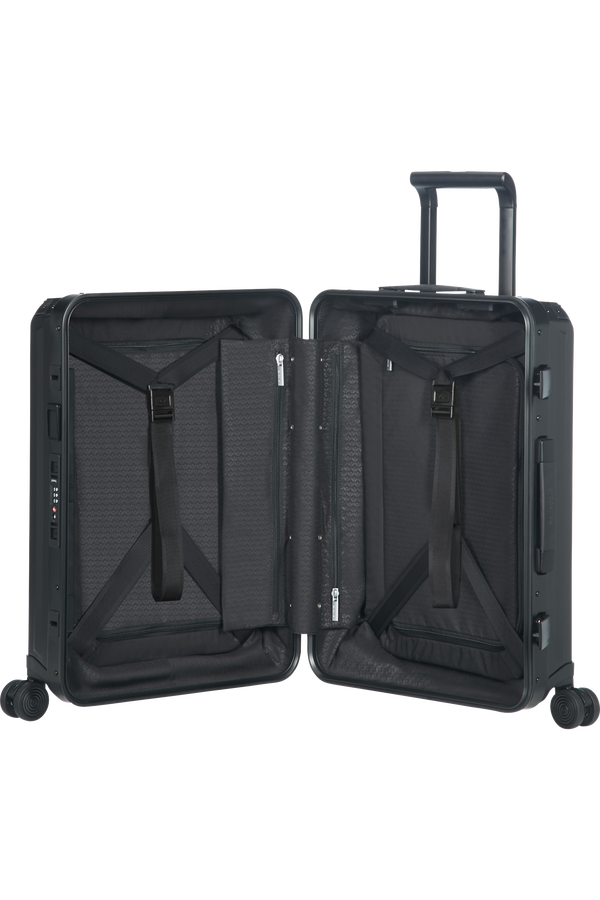 Samsonite Lite-Box Alu Spinner 55cm  Negro