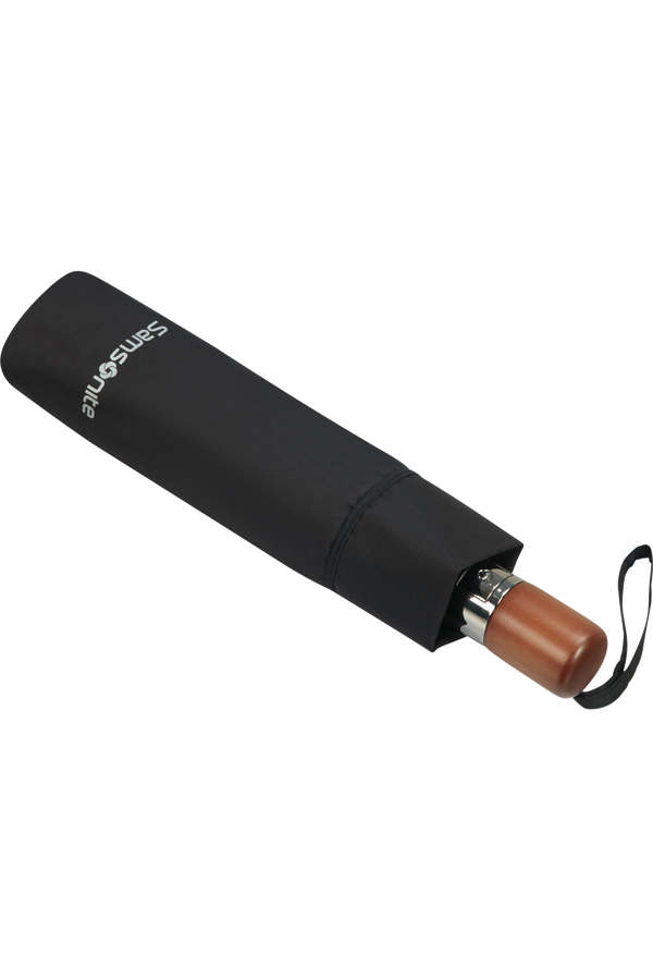 Samsonite Wood Classic S 3 Sect. Auto O/C Short  Negro