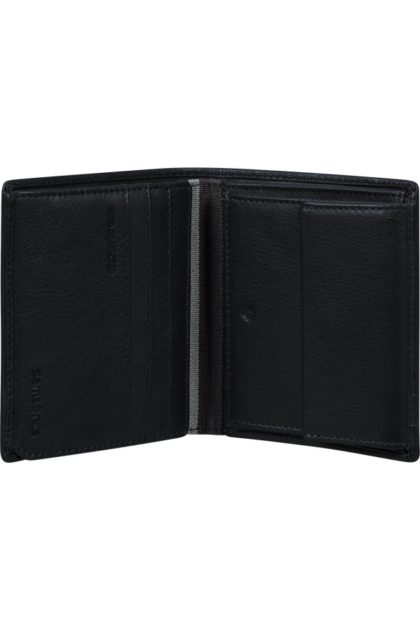 Samsonite Flagged Slg 144 - W S 8CC+HFL+C+2C  Negro