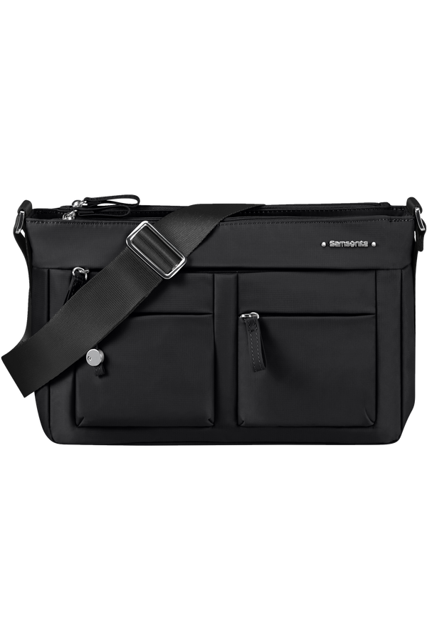 Samsonite Move 4.0 Horiz. Shoulder Bag+flap  Negro