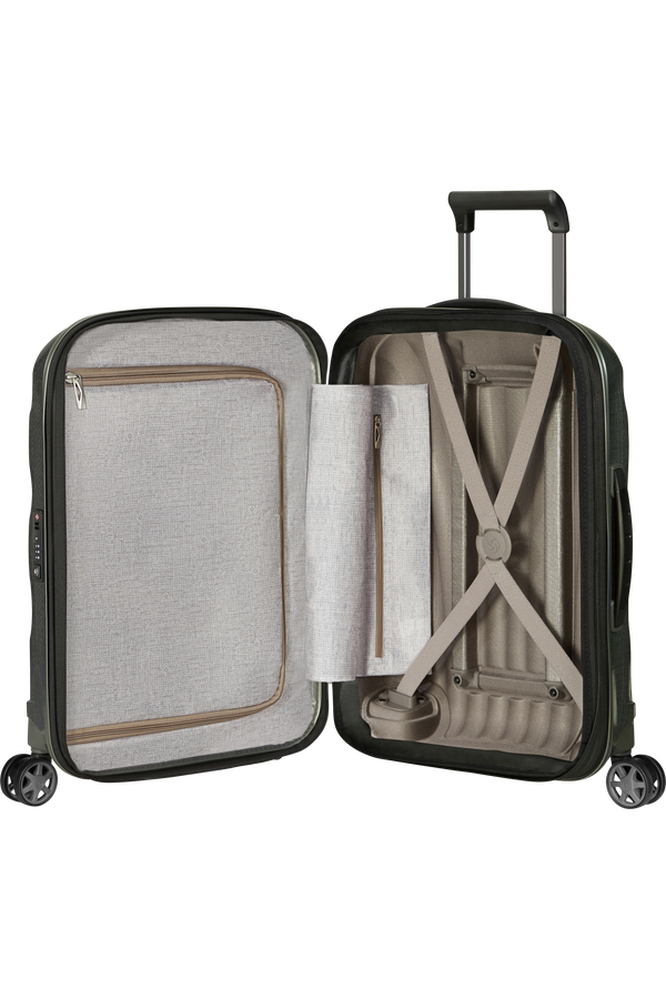 Samsonite C-Lite Spinner Expandable 55cm  Metallic Green