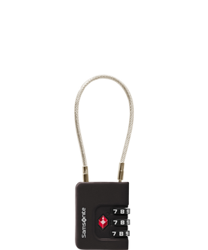 Ta Revolution Cerradura de cable TSA con código de 3 dígitos