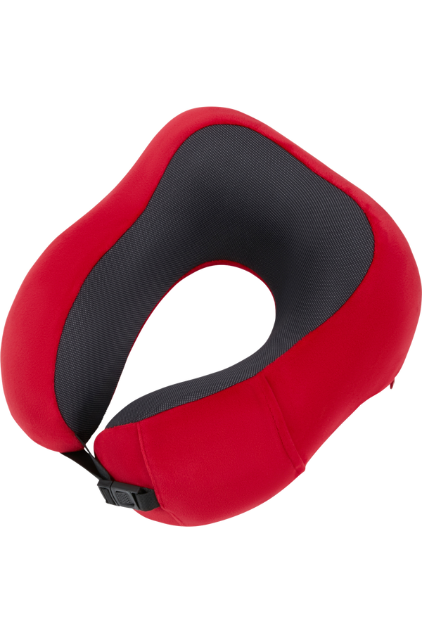 Samsonite Ta Revolution Ergonomic Memory Foam Pillow  Rojo