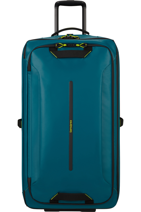 Samsonite Ecodiver Duffle with wheels 79/29  Petrol Blue/Lime