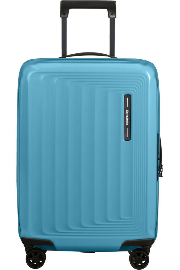 Samsonite Nuon Spinner Expandable 55cm  Metallic Ocean Blue