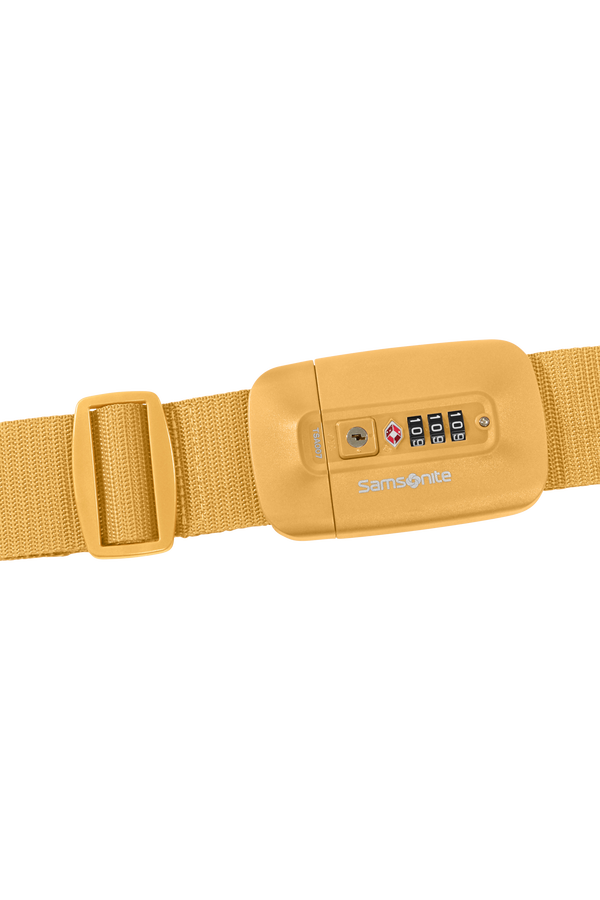 Samsonite Ta Revolution Luggage Strap/TSA Lock  Amarillo