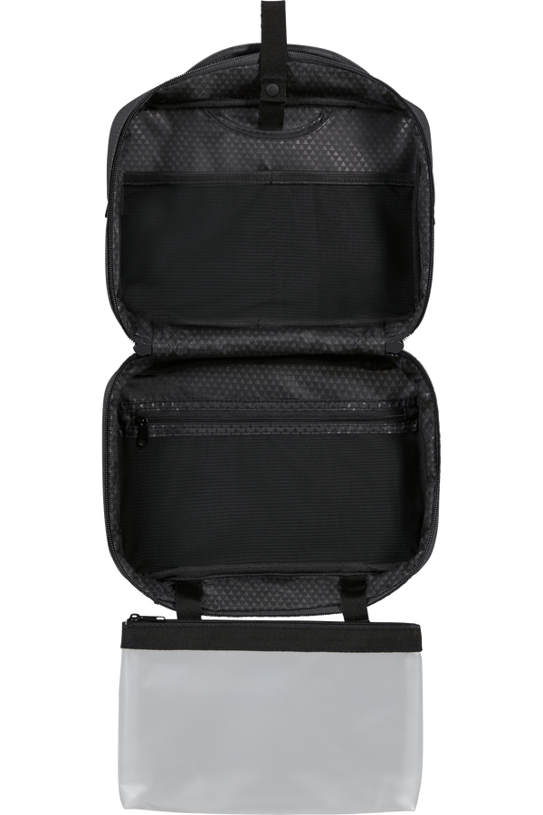 Samsonite Stackd Toilet Kit Hannging Toilet Kit  Negro