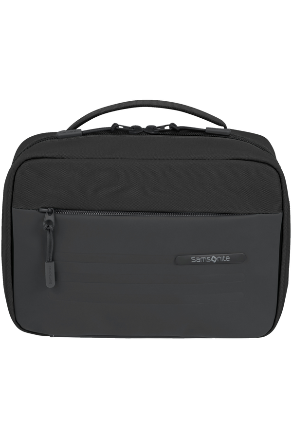 Samsonite Stackd Toilet Kit Hannging Toilet Kit  Negro