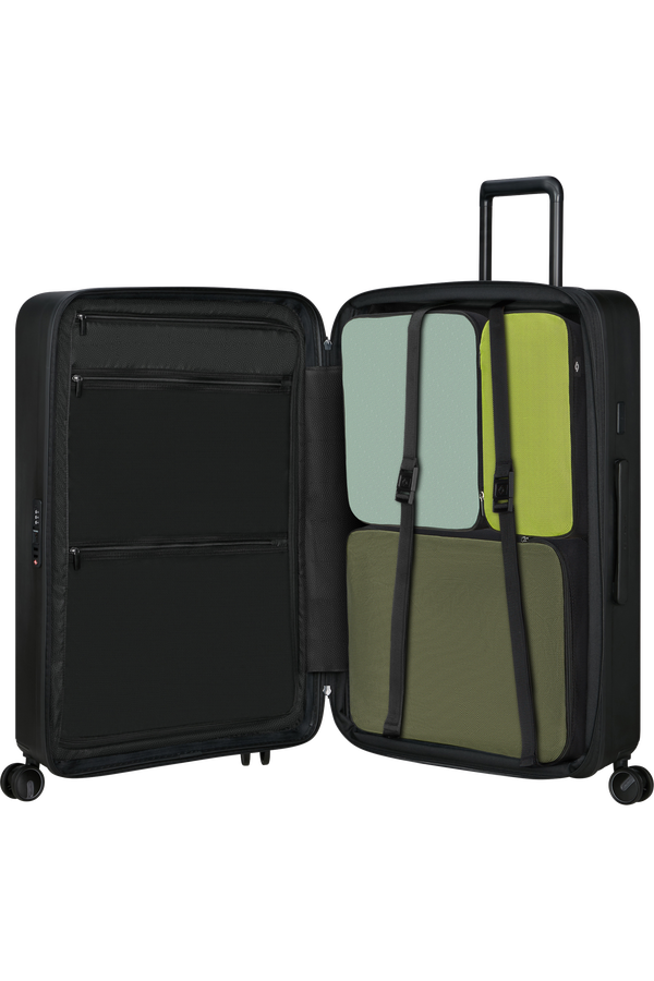 Samsonite Restackd Spinner Expandable 75cm  Negro
