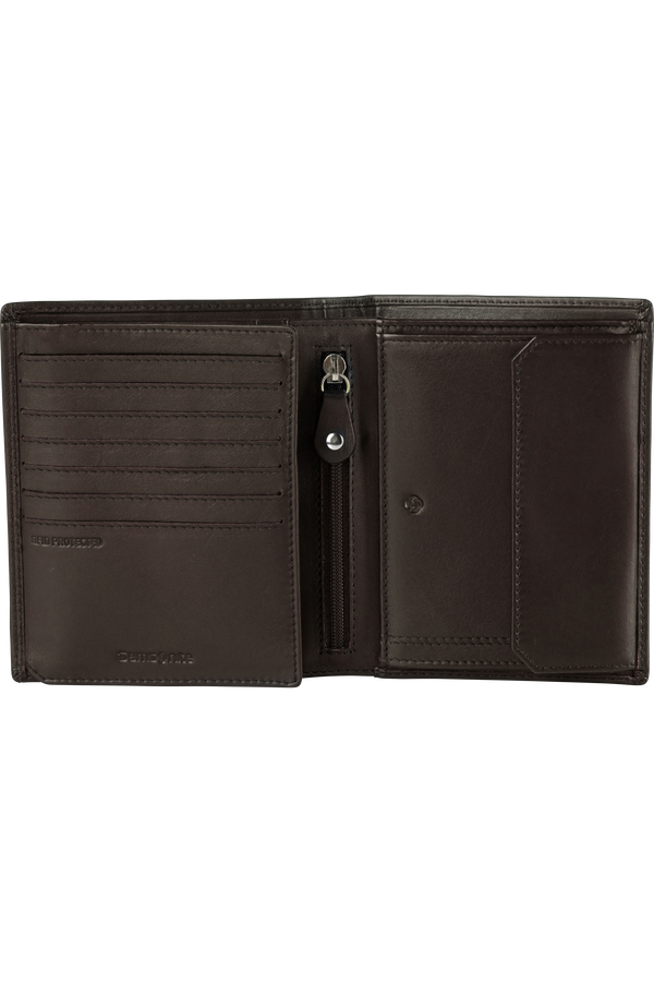 Samsonite Attack 2 Slg 122 - W 11CC+HFL+W+C+Z+2C  Ebony Brown