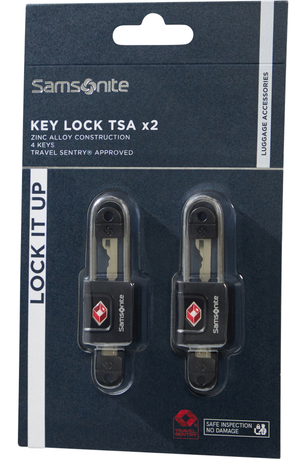 Samsonite Ta Revolution Key Lock TSA x2  Negro Samsonite Ta Revolution Key Lock TSA x2  Negro