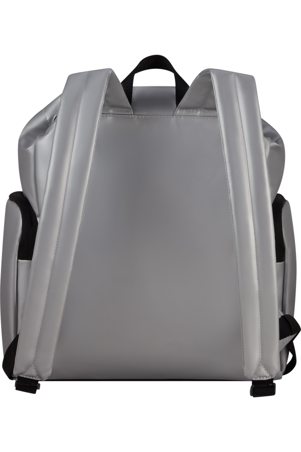 Samsonite Wander Last Backpack 3PKT 1 Buckle  Plata Metalizado