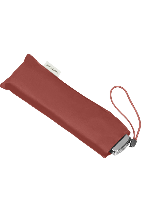 Samsonite Rain Pro 3 Sect.Ultra Mini Flat  Barn Red Samsonite Rain Pro 3 Sect.Ultra Mini Flat  Barn Red