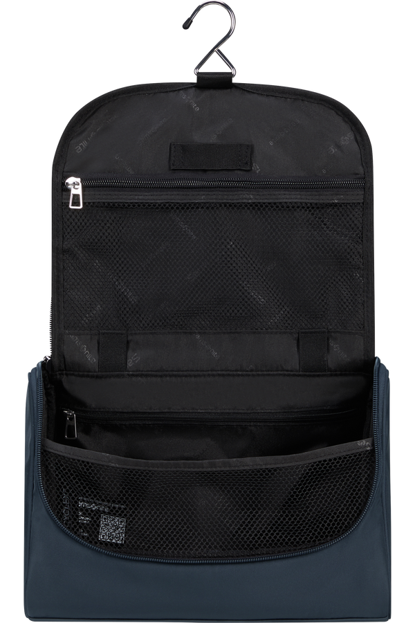 Samsonite Attrix Toilet Kit Hanging Toilet Kit  Steel Blue Samsonite Attrix Toilet Kit Hanging Toilet Kit  Steel Blue