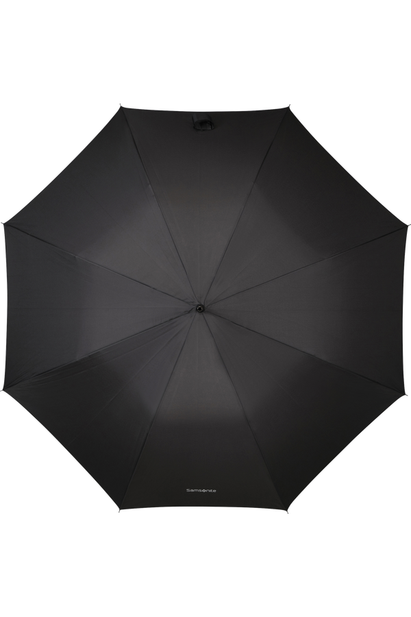 Samsonite Wood Classic S Stick Man Auto Open  Negro