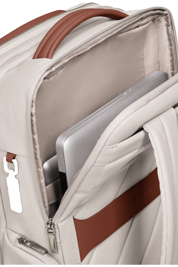 Samsonite Image Biz Travel Backpack EXP 15.6'  IVORY Samsonite Image Biz Travel Backpack EXP 15.6'  IVORY